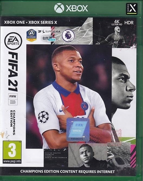 Fifa 21 Championship Edition - XBOX Series X (A Grade) (Genbrug)